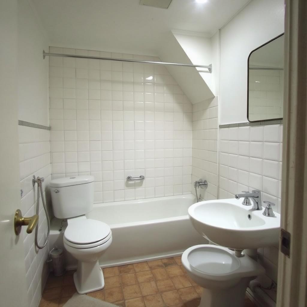 Bathroom before renovation